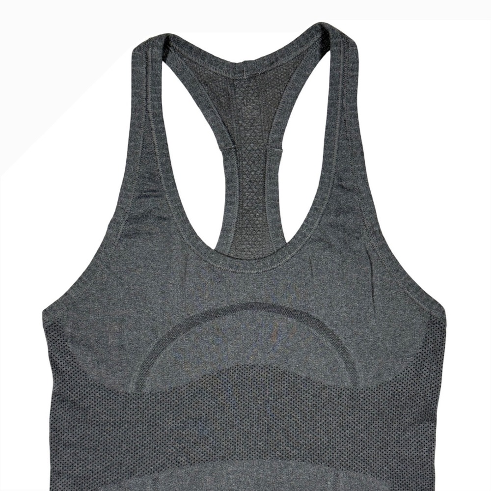 LULULEMON Swiftly Tech Racerback Tank, Gray, Size 4 - Picture 2 of 5